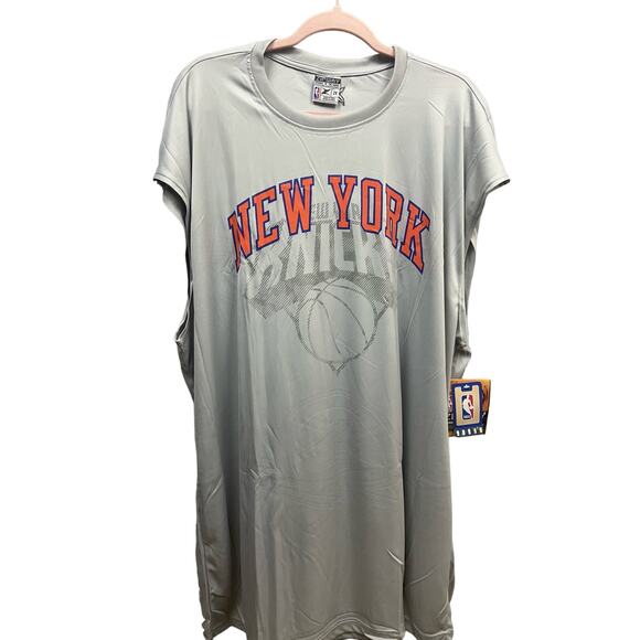 NBA Zipway New York Knicks Mens Change “N” The Game Cut Off Tank Size 2X Gray - Picture 1 of 7